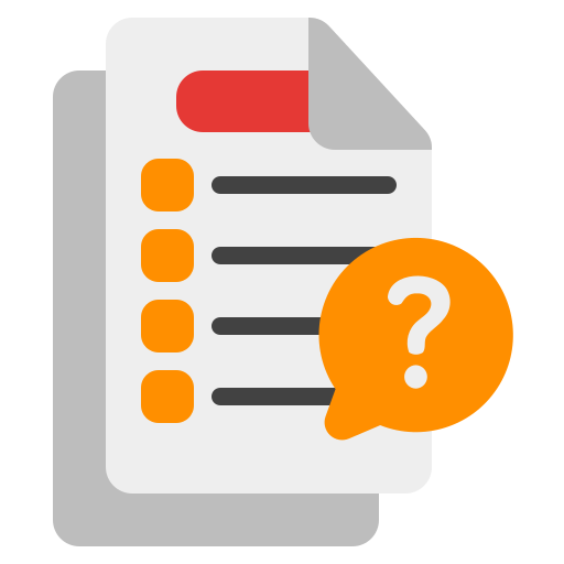 questions list icon